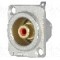 Conector RCA, mama, AMPHENOL - ACJD-RED