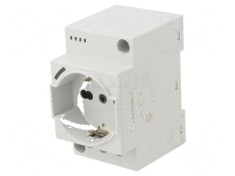 Conector AC gri PIN: 3 IP20 foto