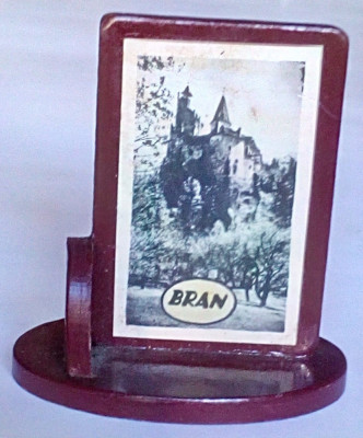 Microvedere-bibelou Bran, reg. Brasov, R. P. R., circa 1964 foto
