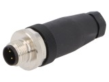 Conector M12 PIN 4 tată A-DeviceNet / CANopen IP67 TE Connectivity