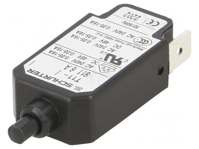 &Icirc;ntrerupător de Supracurent 6A 240VAC 48VDC SPST