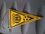 Fanion fotbal, Aurul Brad, Romania !! De colectie !! stare foarte buna !