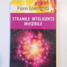 STRANIILE INTELIGENTE INVIZIBILE ED. REVAZUTA SI ADAUGITA de FLORIN GHEORGHITA , 2014 * PREZINTA INSEMNARI CU EVIDENTIATORUL SI HALOURI DE APA