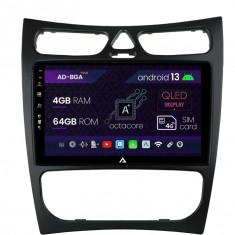 Navigatie Mercedes Benz CLK W209 (2000-2005) (2000-2005), Android 13, A-Octacore 4GB RAM + 64GB ROM, 9 INCH - AD-BGA9004+AD-BGRKIT416V2