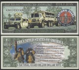 !!! SUA = FANTASY NOTE - MISIUNILE NATIONAL GUARD - 2020 - UNC/SERIA US MILITARY