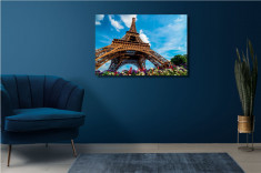 Tablou canvas 60X90cm - Wide Angle Eiffel foto