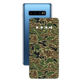 Cumpara ieftin Set Folii Skin Acoperire 360 Compatibile cu Samsung Galaxy S10 Plus (Set 2) - ApcGsm Wraps Camo Green, Silicon, Oem