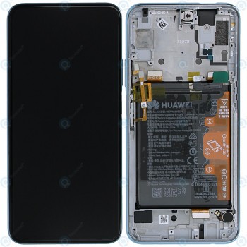 Huawei P smart Pro (STK-L21) Capac frontal al modulului de afișare + LCD + digitizer + cristal de respirație a bateriei 02353HRD foto
