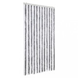 Cumpara ieftin Perdea pentru insecte, gri si alb, 100x230 cm, chenille