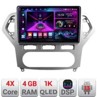 Navigatie Ford Mondeo 2006-2010 A-MONDEO-AC 4+64 InCell Display 1K Android Waze USB Navigatie Internet Youtube Radio CarStore Technology foto