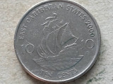 CARAIBE-10 CENTS 2000, America Centrala si de Sud, Cupru-Nichel