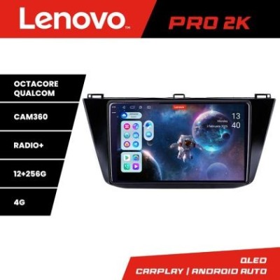 Navigatie VW Tiguan 2016- Lenovo Kit-5883 8 core QLED 2K 12+256 360 Android Waze USB Navigatie Internet Youtube Radio CarStore Technology foto