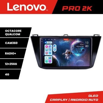 Navigatie VW Tiguan 2016- Lenovo Kit-5883 8 core QLED 2K 12+256 360 Android Waze USB Navigatie Internet Youtube Radio CarStore Technology
