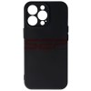 Husa Silicon Neagra Compatibila Apple iPhone 13 Pro - Calitate Superioara