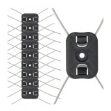 Cap de schimb pentru motocoasa, motocositoare, 170 mm, 10 piese, Red Technic