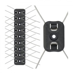 Cap de schimb pentru motocoasa, motocositoare, 170 mm, 10 piese, Red Technic