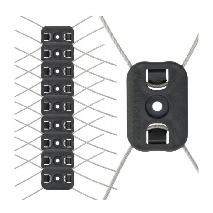 Cap de schimb pentru motocoasa, motocositoare, 170 mm, 10 piese, Red Technic