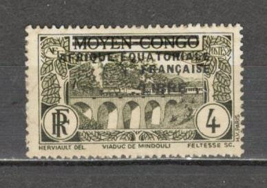 Africa Ecuatoriala.1940 Marci postale-supr. negru SA.10 foto
