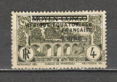 Africa Ecuatoriala.1940 Marci postale-supr. negru SA.10