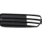 Grila bara fata Audi 80 (B4), 9.1991-12.1996, Stanga, 8A0807345C01C, 1308271R negru