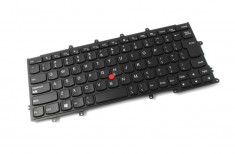 Tastatura laptop Lenovo X240 neagra cu pointing stick foto