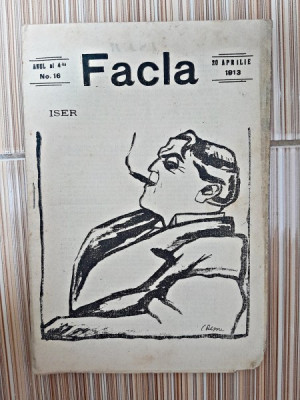 Revista Facla nr.16/1913 foto