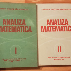 Analiza matematica autor colectiv 1980 (2 vol.)