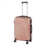 TraveLux Pro valiză medie cu capac dur 68x45x25 cm aur roz