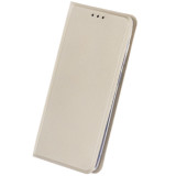 Husa Piele OEM Smart Skin pentru Samsung Galaxy A42 5G, Aurie