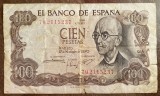 B11 2 - Bancnota foarte veche - Spania - 100 pesetas - 1970