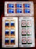 Gibraltar 1977 Europa CEPT AMPHILEX in Amsterdam 3x perf. sheetlets MNH AC.341, Nestampilat