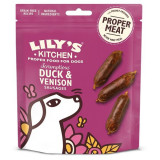 Lily&#039;s Kitchen, Scrumptious Duck and Venison Sausages, 70 g