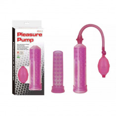 Charmly Pleasure Pump - Pompă Dilatare Penis Manuală, 21,5 cm