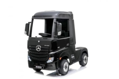 Camion electric Mercedes ACTROS 4x4 180W 12V PREMIUM Negru foto