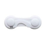 Set 4 Sisteme Siguranta Copii ABS Adeziv Alb | Blocare Dulap Sertar | Protectie Bebelusi