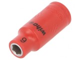 Cap de protecție tubulară 6mm 1/4 42mm