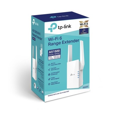 TP-Link RE505X repetoare de rețea Transmițător &amp;amp; receptor rețea Alb 10, 100, 1000 Mbit/s foto