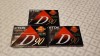 Lot 3 Casete TDK High Output D90 SLIM TYPE I Normal Bias Sigilate, Maxell
