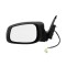 Oglinda exterioara Suzuki Swift (Sg) 03.2005-09.2010 Partea Stanga Crom Convex Manuala Fara Incalzire 8470262J005Pk 8470262Ja0Zxx, carcasa neagra gru