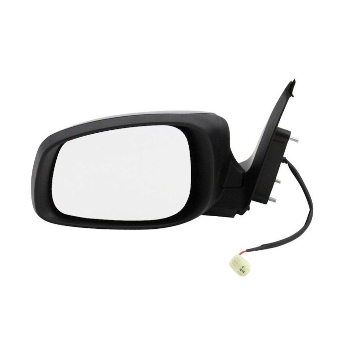 Oglinda exterioara Suzuki Swift (Sg) 03.2005-09.2010 Partea Stanga Crom Convex Manuala Fara Incalzire 8470262J005Pk 8470262Ja0Zxx, carcasa neagra gru