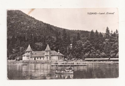 RF45 -Carte Postala- Tusnad, Lacul Ciucas, circulata 1963 foto