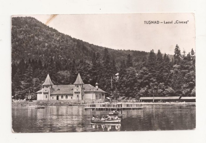 RF45 -Carte Postala- Tusnad, Lacul Ciucas, circulata 1963