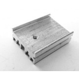 Radiator Aluminiu 19x8x25mm, Disipare Caldura, Componenta Electronica