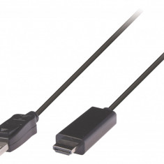 Cablu Displayport tata - HDMI tata 2m Valueline