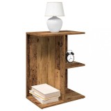 vidaXL Noptiera din lemn vechi 46,5x29x61 cm lemn prelucrat