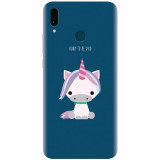 Husa silicon pentru Huawei Y9 2019, Horn To Be Wild Cute Unicorn