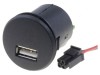 &Icirc;ncărcător Auto USB A 5V 2.1A Negru