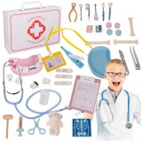 Set doctor pentru copii Kruzzel, trusa medicala educativa 26 piese