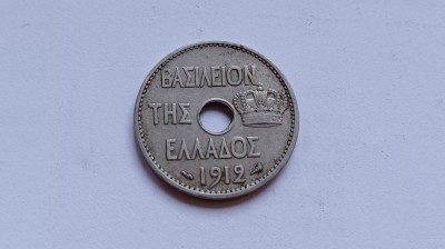 Grecia - 10 Lepta 1912 foto