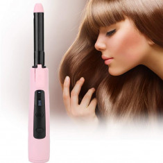 Mtifunktion ondulator de par, aparat de indreptat parul portabil, CurlPink reinc